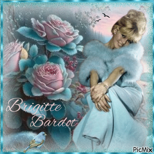 Brigitte Bardot - Bezmaksas animēts GIF