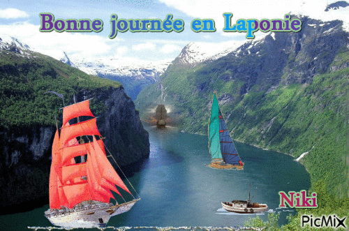 Voyage en Laponie 5 - Animovaný GIF zadarmo