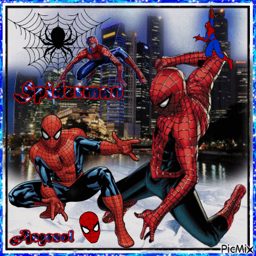 Spiderman - Darmowy animowany GIF