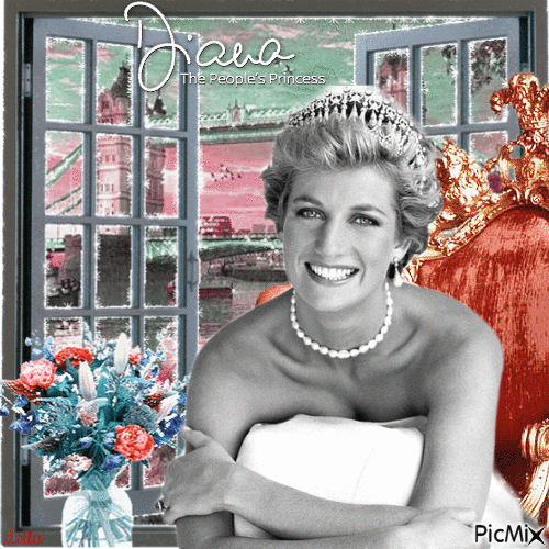 Princess Diana - Бесплатни анимирани ГИФ
