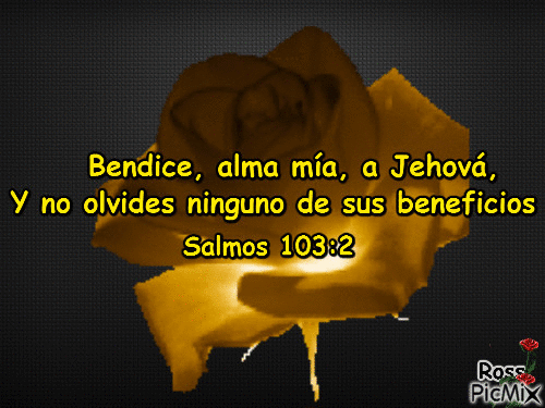 Alaba a Jehova; Salmo 103:2 Mounted Print for Sale by CK746066