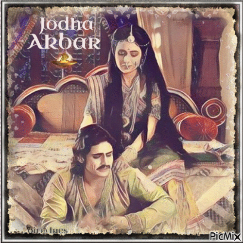 Jodha Akbar in Malerei - Δωρεάν κινούμενο GIF