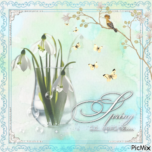 Spring is coming - Δωρεάν κινούμενο GIF