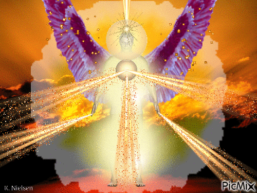 Planetary Sunangel in the highest level - Ingyenes animált GIF