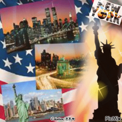 New York par BBM - GIF animé gratuit