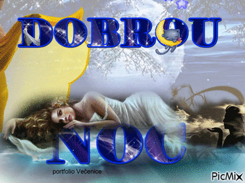 DOBROU NOC - Ücretsiz animasyonlu GIF
