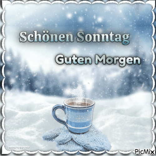 Schönen Sonntag--Guten Morgen - 無料のアニメーション GIF