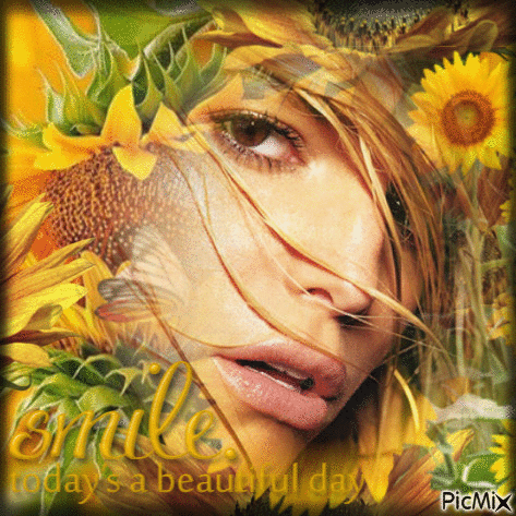 Sunflower... - Besplatni animirani GIF