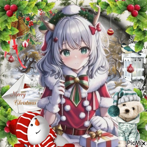 manga Christmas - PNG gratuit