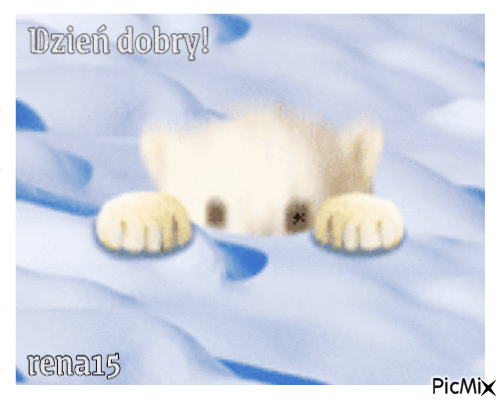 DZIEŃ DOBRY - Bezmaksas animēts GIF