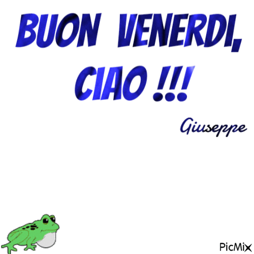 Buon giorno - Bezmaksas animēts GIF