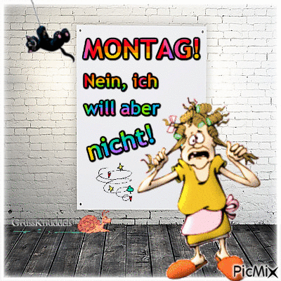 Montag - Bezmaksas animēts GIF
