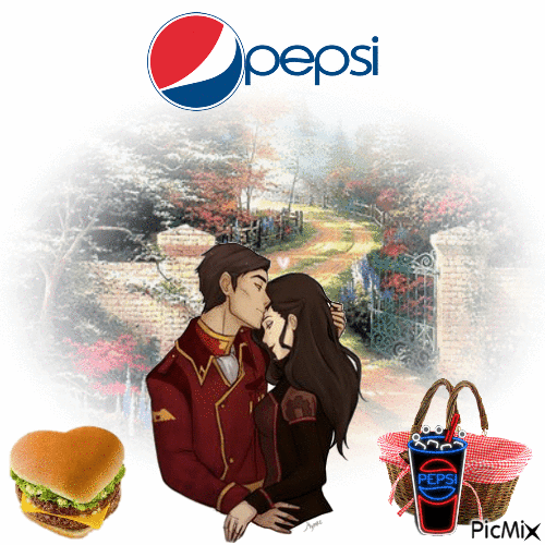 Pepsi Picnic - Бесплатный анимированный гифка