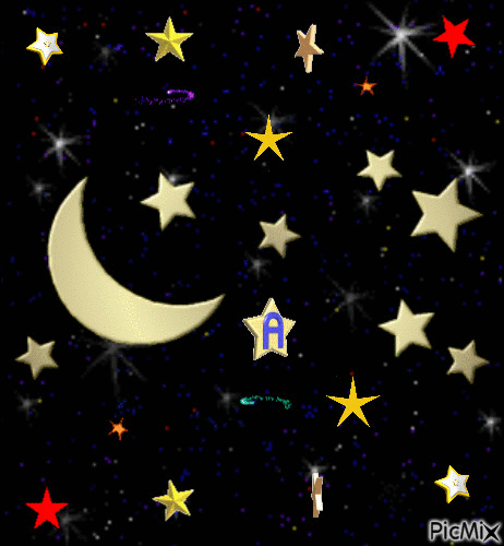 STARS ☆ ☆ - Animovaný GIF zadarmo