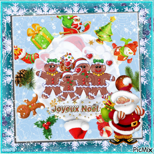 Biscuits de Noël - Gratis animerad GIF