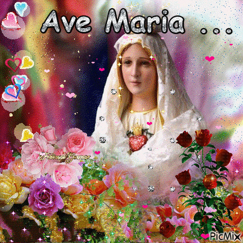 Ave Maria - GIF animé gratuit
