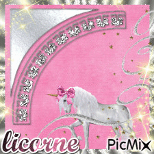 Licorne - Bezmaksas animēts GIF