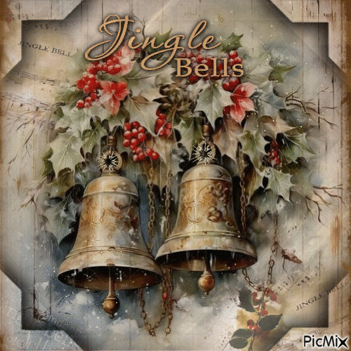 Jingle Bells - Бесплатный анимированный гифка