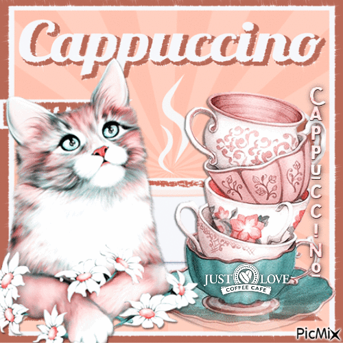 Cappuccino - Bezmaksas animēts GIF