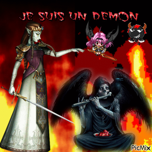 je suis un demon - Darmowy animowany GIF