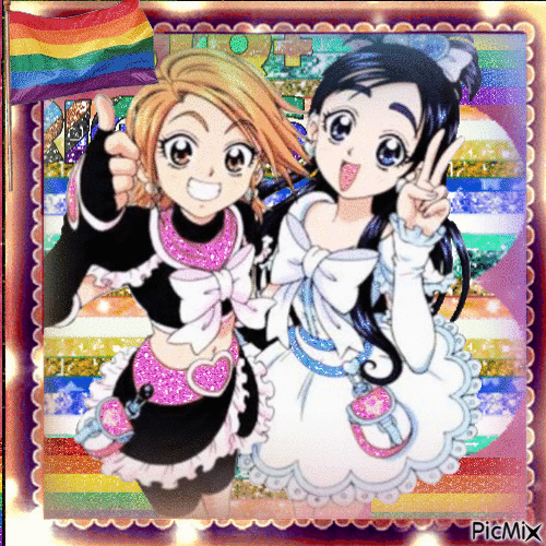 LGBT Pride - Manga - Animovaný GIF zadarmo