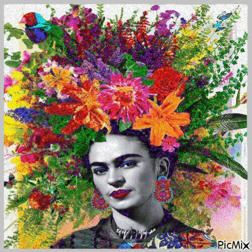Frida Kalho - GIF เคลื่อนไหวฟรี