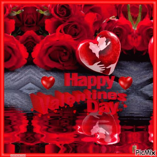 Happy Valentines'day - Безплатен анимиран GIF