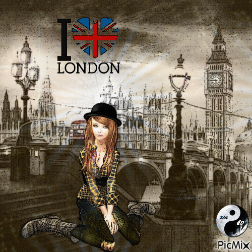 ✦  LONdon - Darmowy animowany GIF
