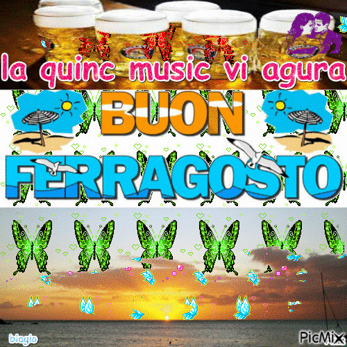 BUONA feragosto - Безплатен анимиран GIF
