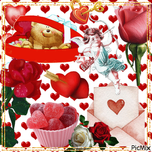 isn't valentines day lovely? - Ilmainen animoitu GIF