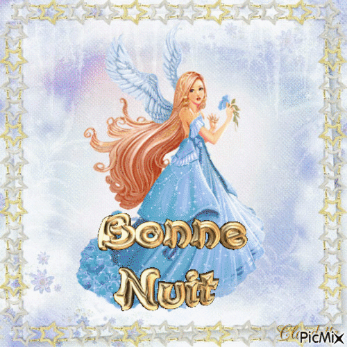 bonne nuit - Animovaný GIF zadarmo