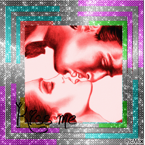 KISS ME - Gratis geanimeerde GIF