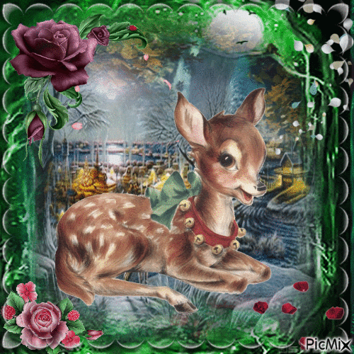 Bambi - Zdarma animovaný GIF