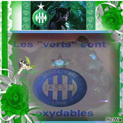 les verts - Free animated GIF