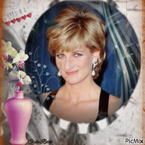 Concours : Hommage à la princesse Diana - Gratis geanimeerde GIF