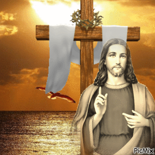 Simple Jesus - GIF animado gratis