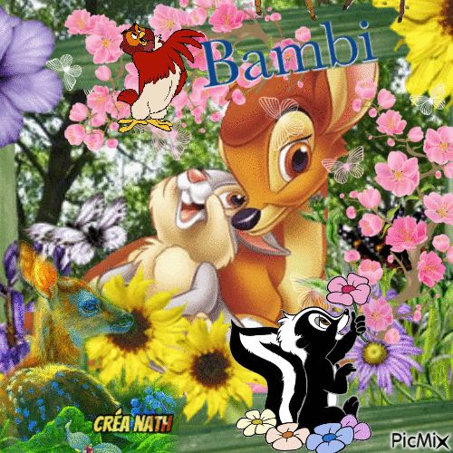 Bambi - Ilmainen animoitu GIF