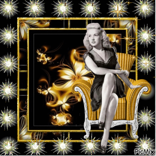 BETTY GRABLE - Free animated GIF