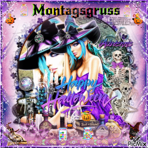 Witch Monday / Hexen Montag - GIF animé gratuit