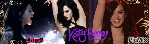 Assinatura da Katy Perry - Ingyenes animált GIF