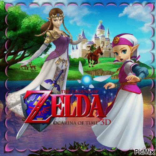 Princesse zelda - Free animated GIF