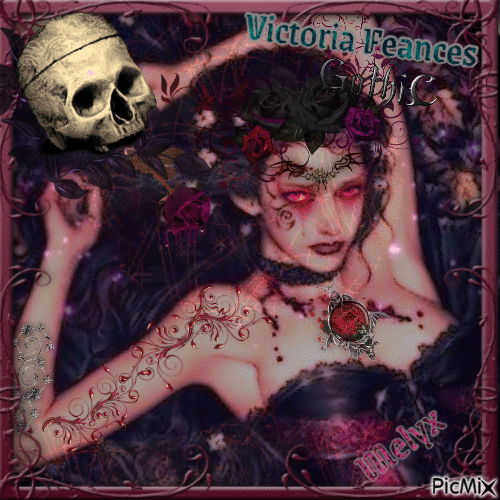 le magnifique gothique de Victoria Frances - Gratis animerad GIF