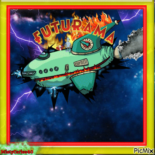 Futurama Brake Down - Бесплатный анимированный гифка