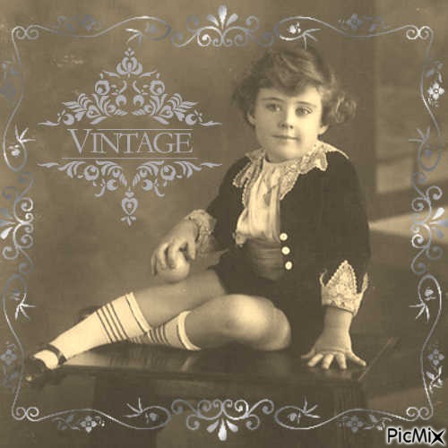 Vintage child - png grátis