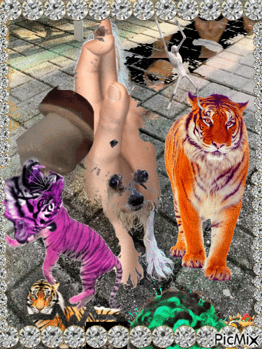Tiger Infestation! - Gratis animeret GIF