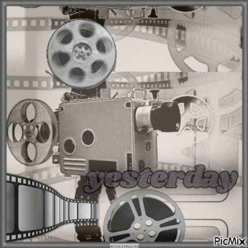 Film --yesterday - Free animated GIF