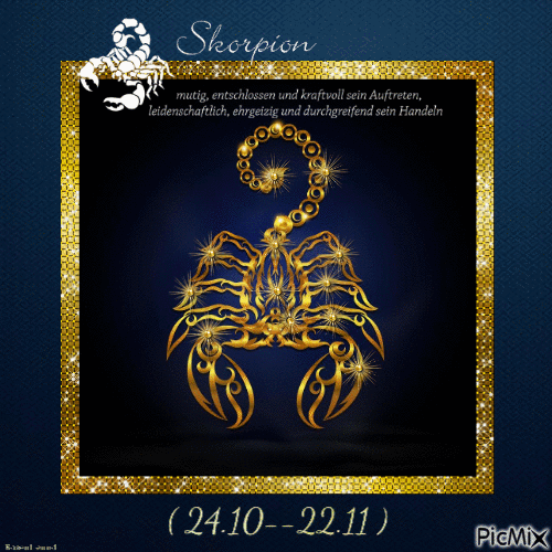 Skorpion - Бесплатный анимированный гифка