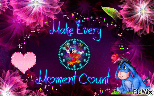 Make Every Moment Count - GIF animé gratuit