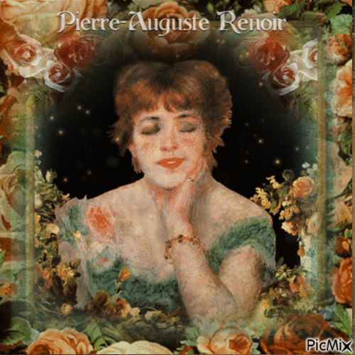 Pierre-Auguste Renoir - Darmowy animowany GIF
