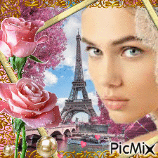 Paris is eternal love - Besplatni animirani GIF